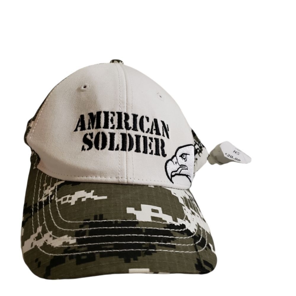 JTRL Camo Cap Hat American Soldier | 100% Cotton
